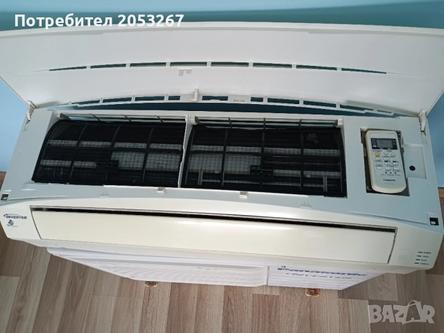 Инверторен климатик Panasonic CS-RE12 , снимка 3 - Климатици - 51635415