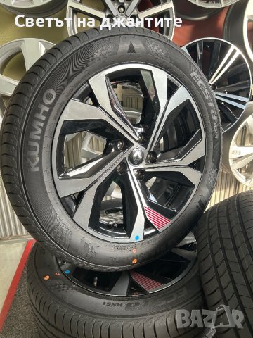 Джанти със Гуми 18 Цола  за Рено Arkana Captur Kadjar Dustar Nissan Нисан Кашкай Нови Оригинални  , снимка 12 - Гуми и джанти - 39807194