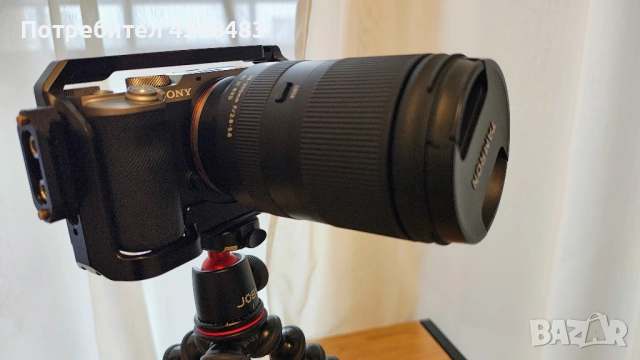 Фотоапарат Sony a7c сребрист, снимка 6 - Фотоапарати - 53531103