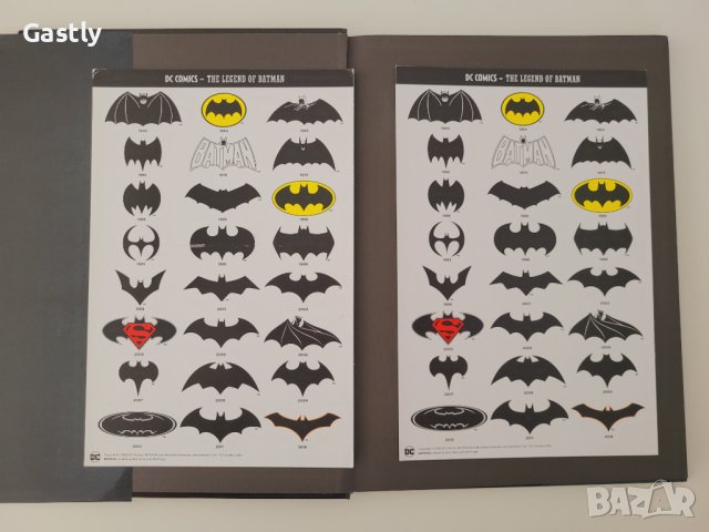 Batman Cover Art 1939 - 2017 + Подарък, снимка 2 - Списания и комикси - 41648260