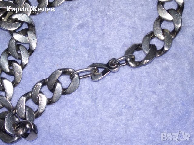 ВЕЛИКОЛЕПНА СРЕБЪРНА ГРИВНА ВИСОКА ПРОБА СРЕБРО ЗДРАВА ВИНТИДЖ АРТ ПЛЕТКА МАЙСТОРСКА ИЗРАБОТКА 32644, снимка 8 - Гривни - 41388697