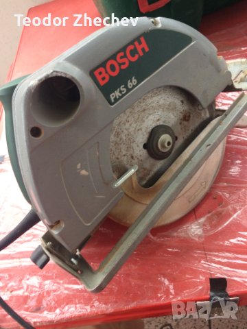 Циркуляр Bosch PKS 66, 1200 W Made in Germany, снимка 3 - Циркуляри - 41819022