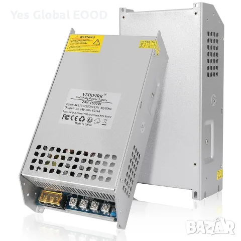 DC 24V 62,5A 1500W импулсно захранване