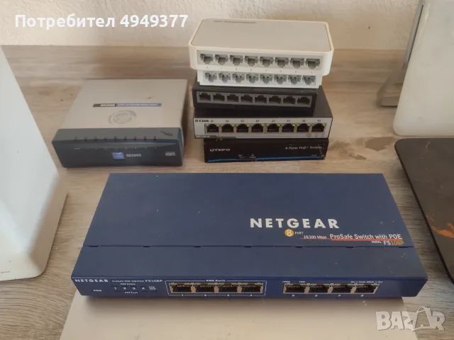 РАЗЧИСТВАНЕ  мрежова техника  за части, снимка 6 - Рутери - 56081111