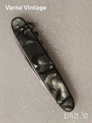 Стар сгъваем нож BARON  SOLINGEN Германия. марк., снимка 2 - Колекции - 48540121