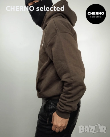 Мъжки суичър с качулка ERE STUDIOS oversized hoodie – размер L•XL – Отлично състояние, снимка 2 - Суичъри - 53405368