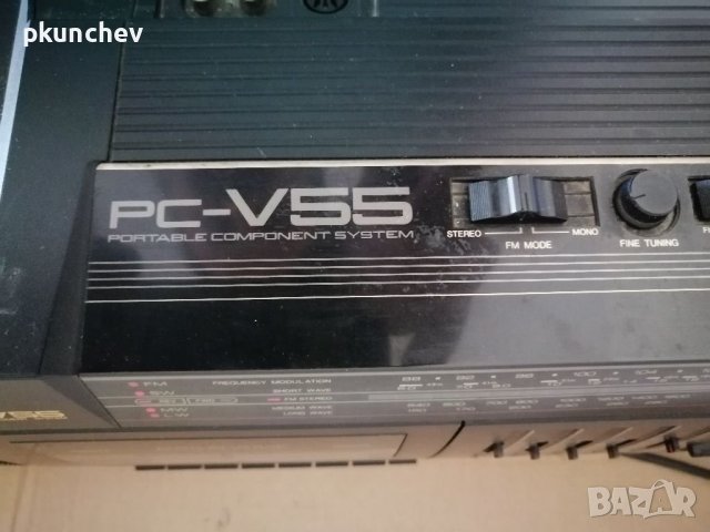 Радиокасетофон Jvc Pc-V55 Boombox AM/FM Hyper Bass, снимка 7 - Радиокасетофони, транзистори - 41786529