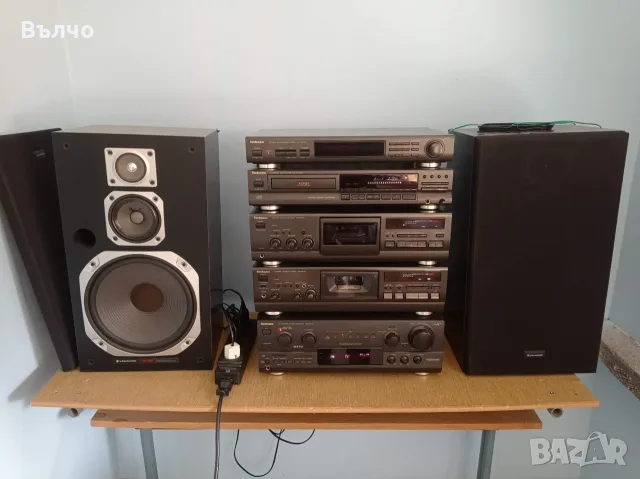 Продава се сет на Technics и тонколони kenwood, снимка 2 - Ресийвъри, усилватели, смесителни пултове - 55968023