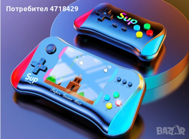 Преносима ретро конзола 500in1, снимка 4 - Други игри и конзоли - 53279752