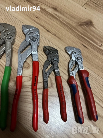 Клещи KNIPEX ключ 180/250/300mm, снимка 3 - Клещи - 52898663