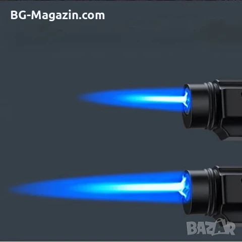 Мощна мини ръчна газова горелка домашна за запояване барбекю крем брюле кухненска готвене запалка, снимка 8 - Поялници и запояване - 51050012