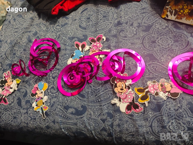 Комплект за рожден ден Мини Маус, снимка 4 - Други - 53072254