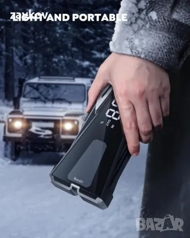 4000A автомобилен стартов стартер (8,5 л газ/8,0 л дизел), преносим акумулаторен комплект, снимка 2 - Други инструменти - 49769836