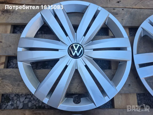 Оригинални тасове VW 16 цола, снимка 2 - Аксесоари и консумативи - 56045889