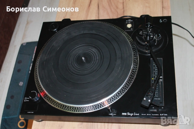 Stage line DJP-200, снимка 7 - Грамофони - 53306351