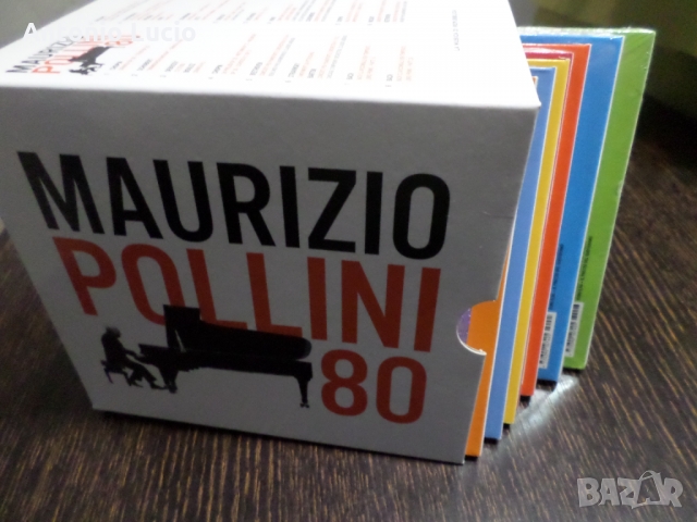 Maurizio Pollini 80 - Box + 7 CD, снимка 1 - CD дискове - 36061738