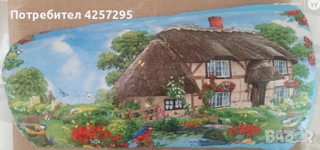 Керемида с декупаж , снимка 2 - Декорация за дома - 47483161