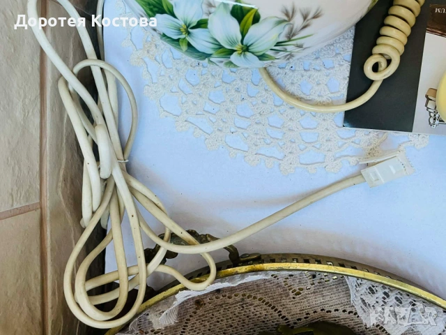 ROYAL ALBERT красив телефон от костен порцелан от Англия, снимка 17 - Антикварни и старинни предмети - 53806876