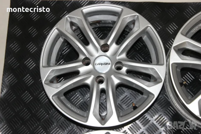Алуминиеви джанти Citroen C3 I (2002-2010г.) 4x108 65.1 / 15 цола Peugeot 206 (1998-2009г.), снимка 4 - Гуми и джанти - 56111254