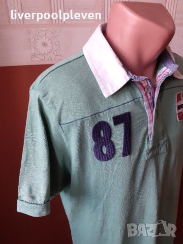 👉Napapijri Original М ефектна, снимка 4 - Тениски - 40459273