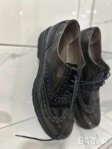 Дамски обувки/ боти естествена кожа Nero Giardini 38 номер, снимка 4 - Дамски боти - 47729436