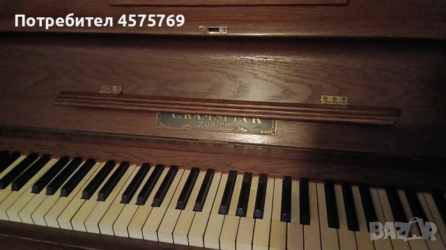 Немско акустично пиано Rosenkrantz, снимка 3 - Пиана - 52703041