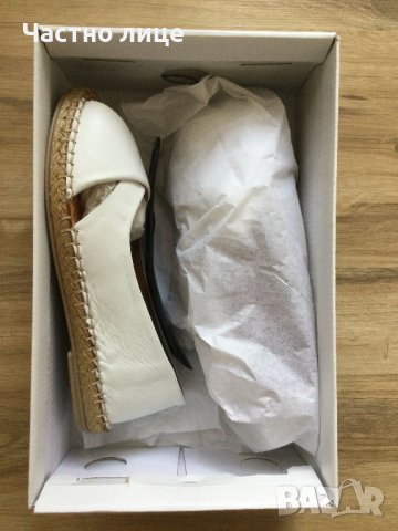 Ниски бели дамски летни обувки от естествена кожа 21188-3  / №36, снимка 6 - Дамски ежедневни обувки - 41558650