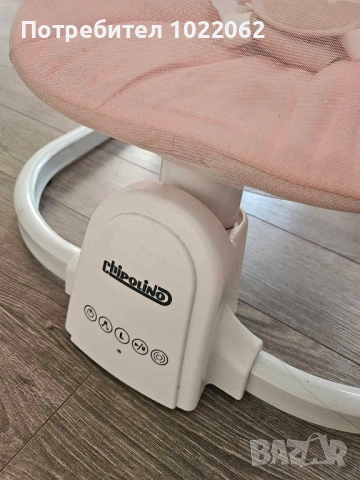 шезлонг електрическа музикална люлка чиполино, снимка 4 - Детски люлки - 51618486