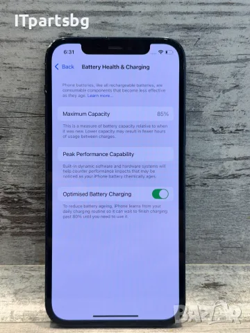 Apple iPhone 12 64GB Black – 85% Battery Health – Напълно функционален, снимка 11 - Apple iPhone - 56163122