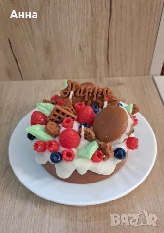 Ароматни свещи изработени изцяло от восък! , снимка 2 - Декорация за дома - 49596537