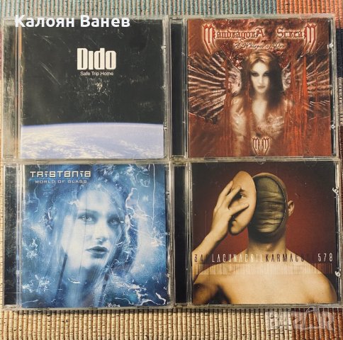 Lacuna Coil,Tristania,Dido,Mandragora Scream, снимка 1 - CD дискове - 38715257