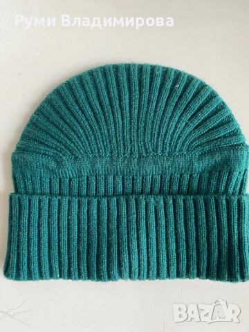 Зелена шапка Timberland, снимка 2 - Шапки - 53383253