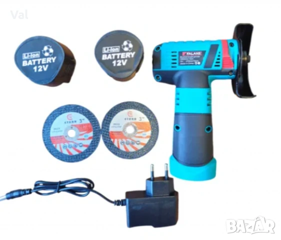 Акумулаторен ъглошлайф 12V – Компактен, мощен и удобен, снимка 5 - Ъглошлайфи - 53690369