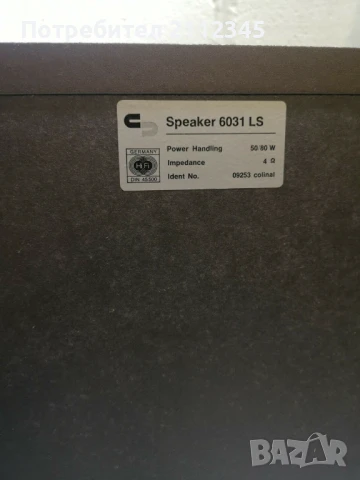 Тонколони Schneider 6031 LS, снимка 2 - Тонколони - 50589583