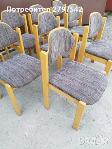 Стифиращи дървени столове , снимка 5 - Столове - 41018629
