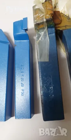 Упорни (прави) стругарски ножове със запоени пластини Р30, снимка 2 - Стругове - 48519996