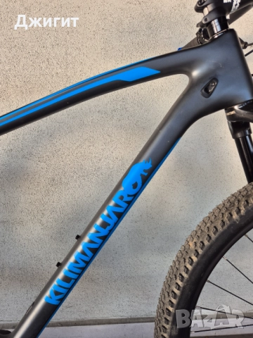 Планински карбонов велосипед Kilimandjaro CARBON 29 цола , снимка 12 - Велосипеди - 52832853