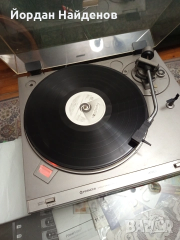 ГРАМОФОН HITACHI HT. 356  DC  СЕРВО  МОТОР. 33. И. 45.  ОБОРОТА , снимка 9 - Грамофони - 53276292