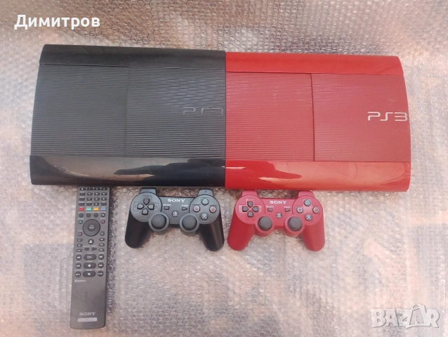 Playstation 3 Super slim/Black/Red