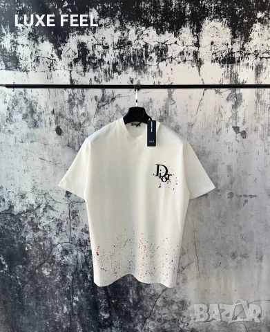 Dior 🔹Мъжки Памучни Тениски , снимка 5 - Тениски - 53498123