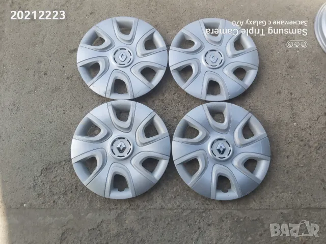 4 броя Оригинални тасове за Renault Clio 16