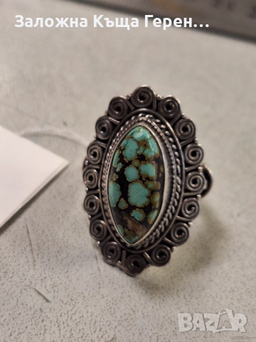 Сребърен пръстен 12гр, снимка 2 - Пръстени - 52910033