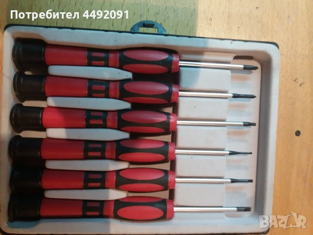 комплект отвертки , снимка 2 - Отвертки - 50548882