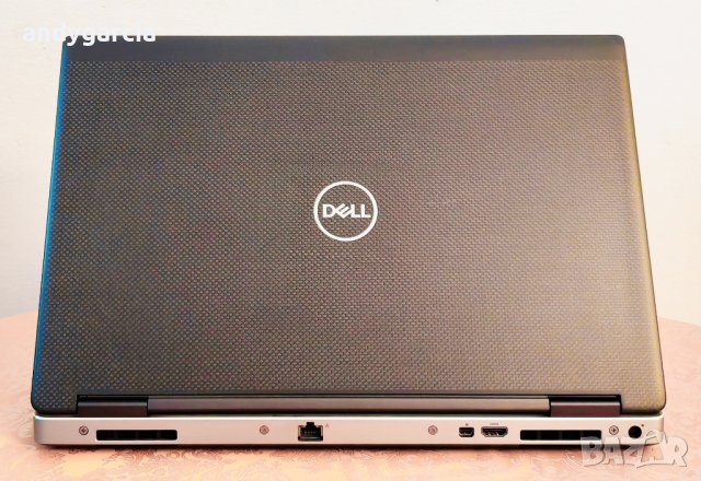  Dell Precision 7540/Core i7-9850H/16GB RAM/256GB SSD/NVidia Quadro Т1000 4GB/15.6 FHD IPS 100% sRGB, снимка 2 - Лаптопи за работа - 41953527