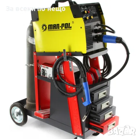 Количка за заваръчни апарати - електрожени с 4 чекмеджета Mar-Pol, снимка 3 - Други инструменти - 50350843