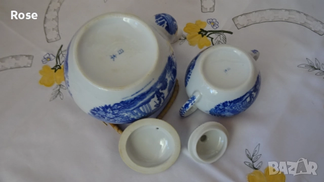 Чайник и захарница  (Nippon),  Япония.                            , снимка 5 - Сервизи - 52282555
