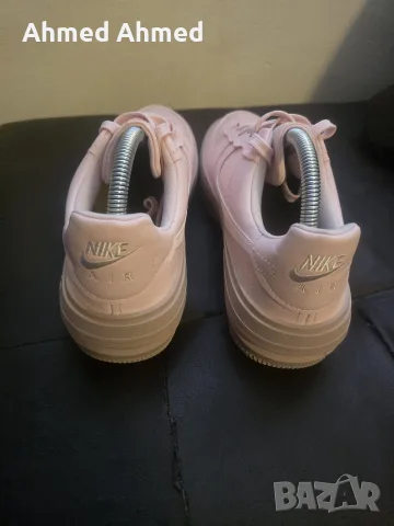 Nike Air Force Platform, естествена кожа и текстил, розови 41, снимка 5 - Маратонки - 55791380