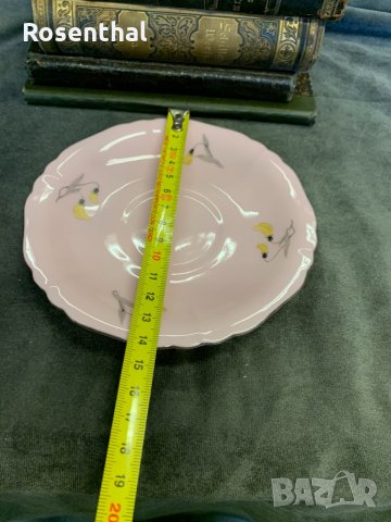 Розов порцелан - подложна чинийка Epiag, снимка 4 - Чинии - 34730487