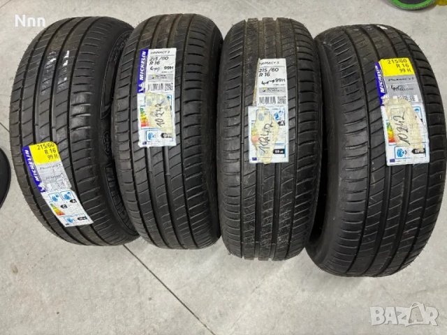 4бр.чисто нови летни гуми Мишелин 215 60 R16