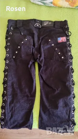 Продавам:Черни еластични рокерски дънки Vixxin Чешки No32., снимка 4 - Дънки - 47725605